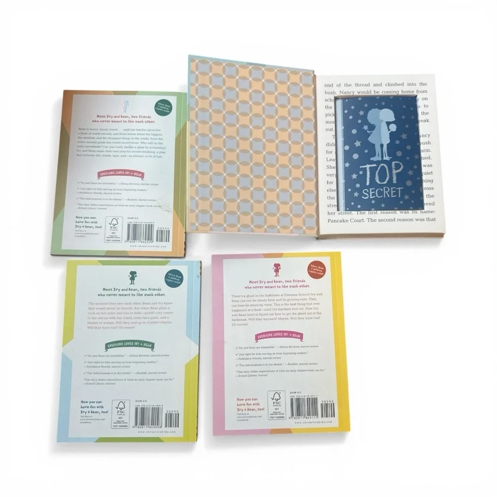 Ivy + Bean Secret Treasure Box - Kids Book Set (Yellow, Blue, Green) Books